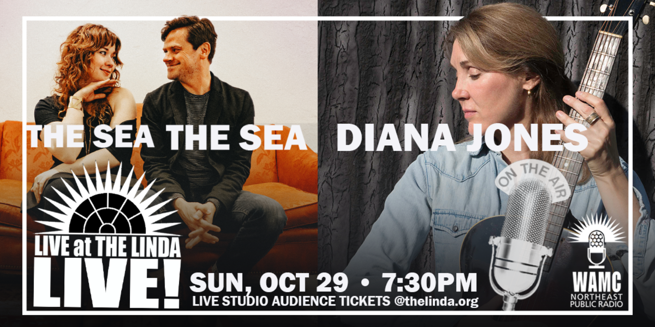Live at The Linda Live! The Sea The Sea & Diana Jones